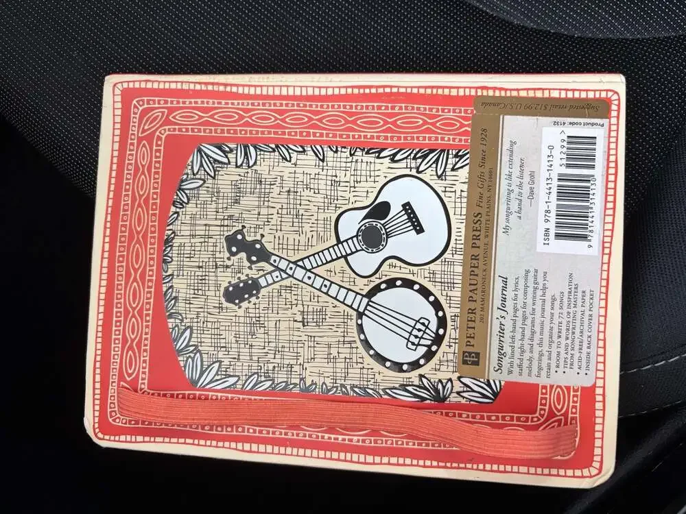 Peter Pauper Press Songwriter's Journal